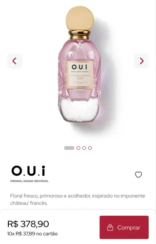 Perfume O.U.i Élégance Royale 115 Eau de Parfum 75ml