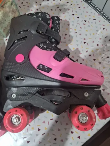 patins rosa