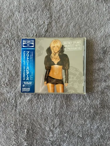 Cd Greatest Hits My Prerogative Britney Spears Japonês BLU-Spec CD