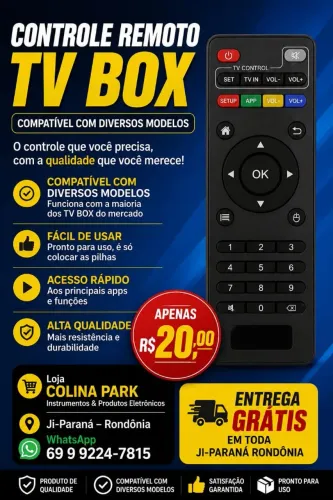 Controle Remoto Tv Box