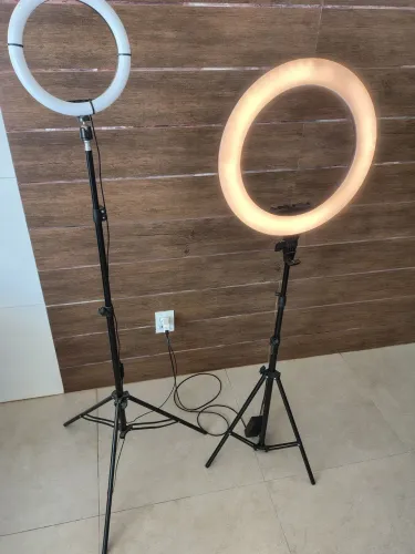 Luminária tripé