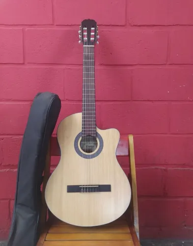 Violão shelby com capa e captador (nylon)