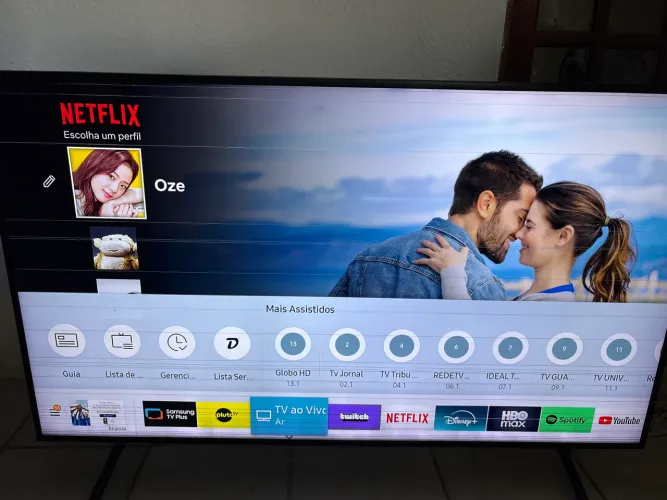 TV samsung 55 polegadas (apenas ajustar display)