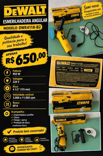 LIXADEIRA DEWALT 