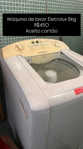 Máquina de lavar 8kg