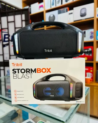 Caixa de Som Tribit StormBox Blast - Bluetooth Potente - Completa na Caixa