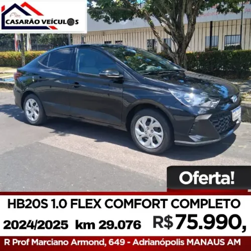 Hyundai HB20S Comfort Plus 1.0 Flex 12V Mec. 2025