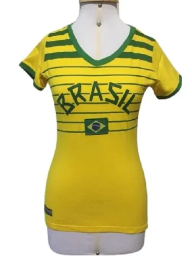 Camisa Brasil Braziline Original Tamanho P