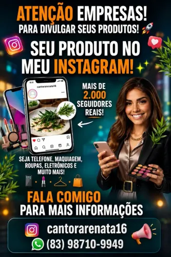 Divulgação de produtos