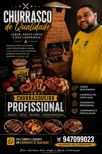 Churrasqueiro domiciliar