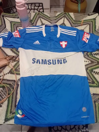 Vendo camisa do Palmeiras histórica original, assinada pelo Fernando Prass.