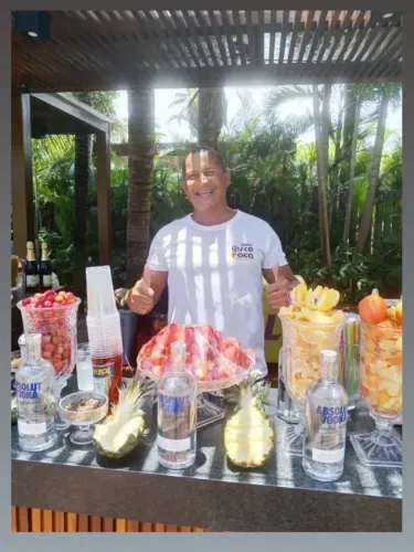 Montamos mesa de roska completa em Salvador Bahia