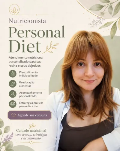 Nutricionista Personal Diet | Reeducação Alimentar