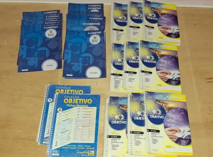 Acervo Completo Objetivo ENEM e Vestibulares + 40 Apostilas