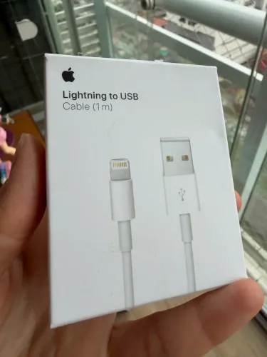 Apple Cabo Lightning para USB 1m Original + Adaptador para Fone 3,5mm - Novo!