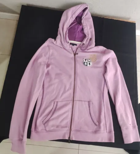 Moletom feminino M com capuz marca Tommy Hilfiger