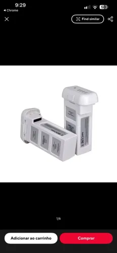 Bateria de drone DJi phantom 3 stardard