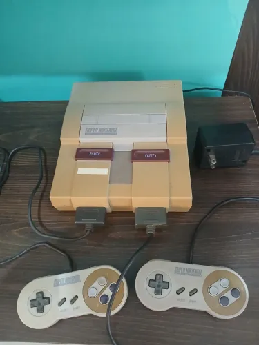 Super nintendo dois controles