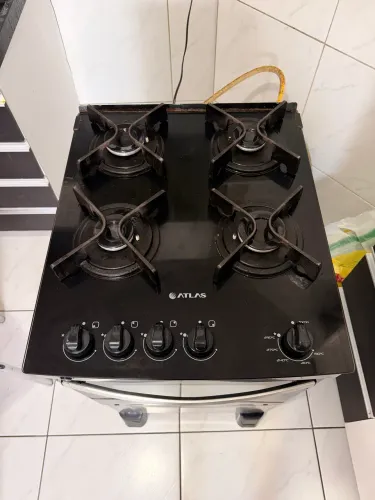 Fogão Atlas Agile Glass, 4 bocas