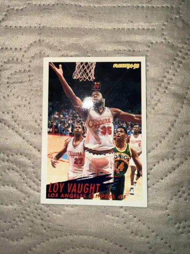 Loy Vaught 94-95 Fleer #104 Carta Colecionável NBA