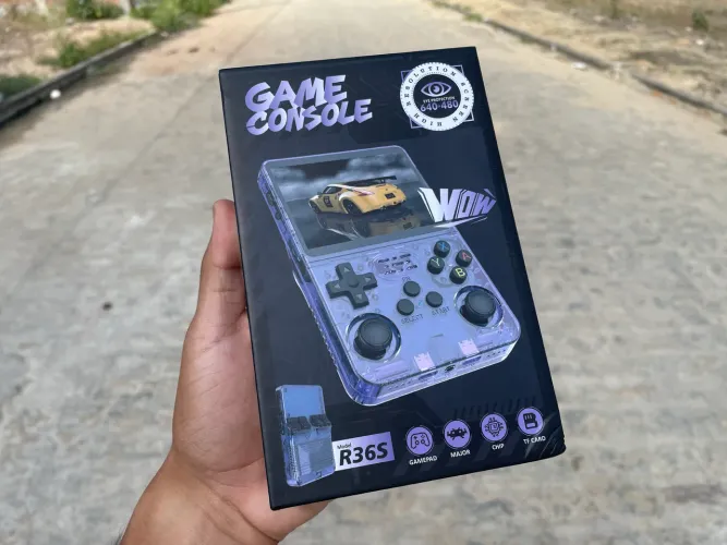 Console PORTÁTIL RETRÔ R36S!! LACRADO!! PROMOÇÃO!!