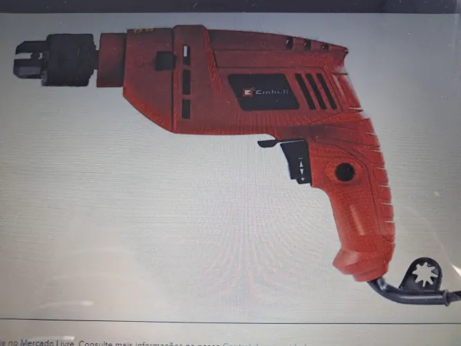 Furadeira de Impacto Einhell TH-ID 600E 600W Mandril 13mm - Nova sem uso na Caixa