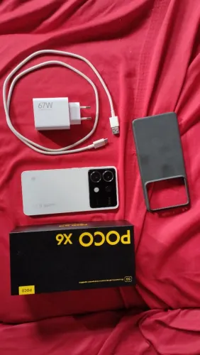XIAOMI POCO X6 5G | 256GB ARMAZENAMENTO 8GB DE  RAM + 8GB RAM VIRTUAL | USADO