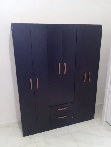 Guarda-roupas 6 Portas 2 Gavetas Multimóveis