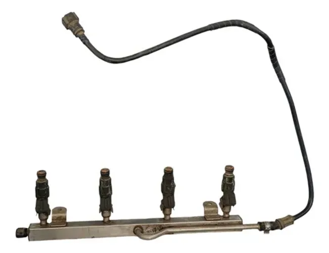Flauta Com Bico Injetor Chery Cielo Tiggo 2.016v