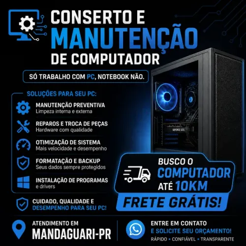 Conserto de Computadores Mandaguari-Pr