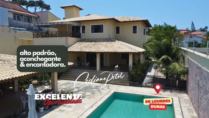 CASA DUPLEX ACONCHEGANTE E ENCANTADORA NO MELHOR DA DUNAS/ DE LOURDES