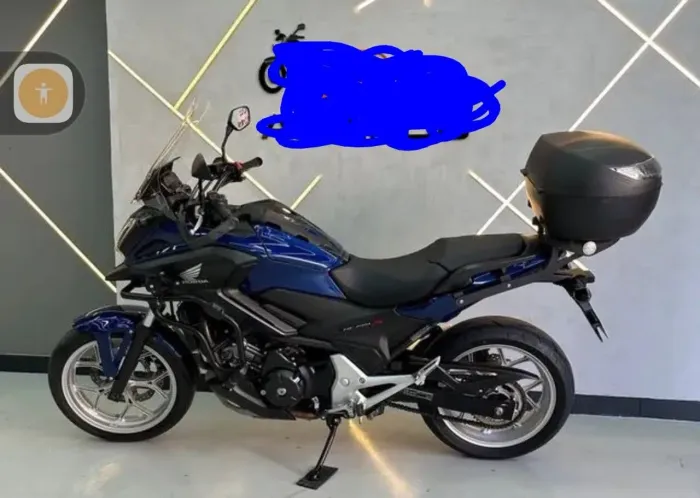 Vendo Honda NC 750X ABS 2020 em excelente estado,com apenas 24.000 km rodados,