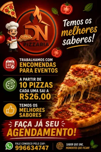 Pizzas para seu evento