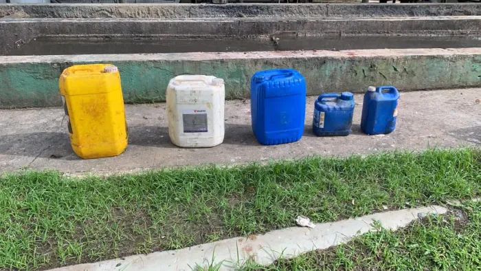 Bombonas de produtos