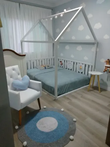Cama Montessoriana Casal + Colchão Casal 
