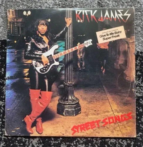Disco de Vinil Rick James - Street Songs (LP, 1981, Brasil, Motown/RCA)