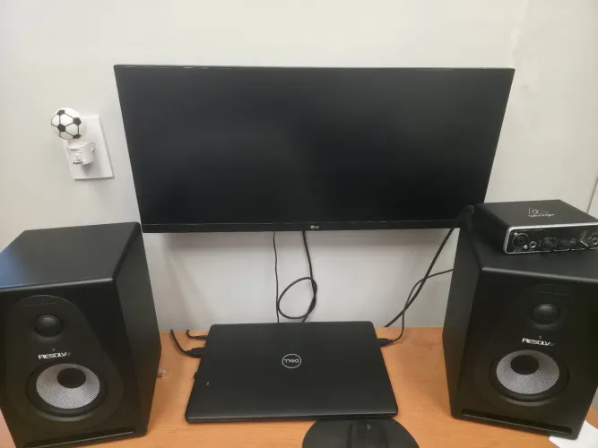 Par de Monitores de home Studio Sanson