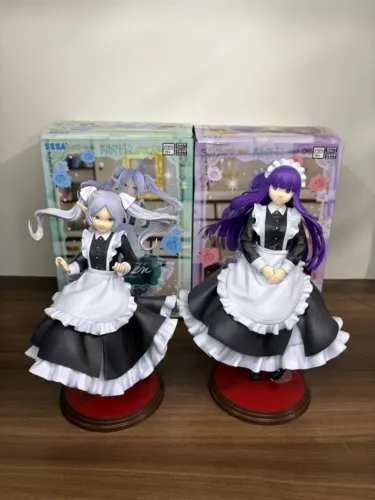 Frieren e Fern Maid Figures Original Sega Luminasta