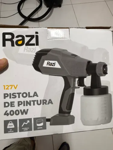 Pistola De Pintura Razi 400W 127V Nova