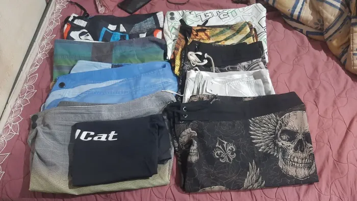 Bermudas Tactel Varias Marcas