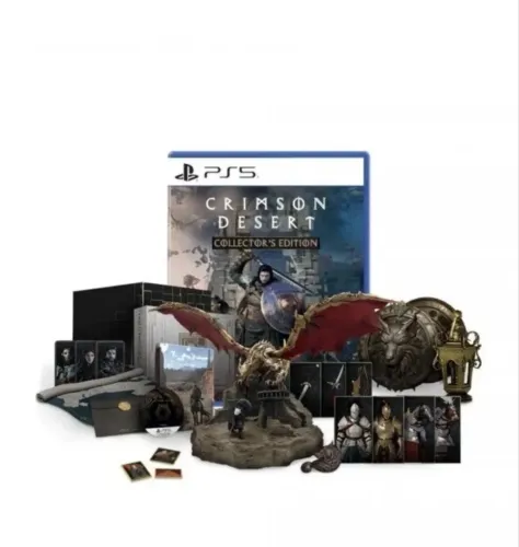Collection Crimson Desert Edition PS5 Game + Diorama Statue Steelbook