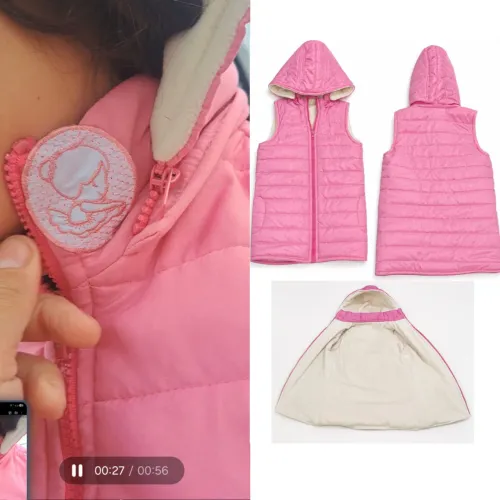 Colete infantil forrado