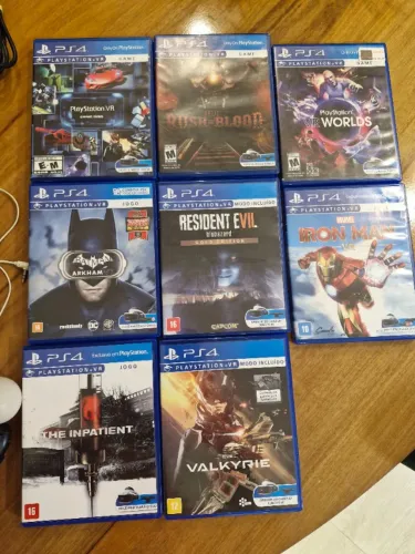 Kit PlayStation VR Completo - Pronto para Usar!