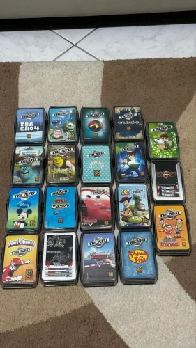 Lote com 50 Super Trunfo Originais - Coleção Variada e Completa!