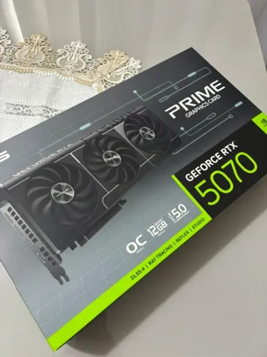 RTX 5070 ASUS PRIME 12GB OC 3 ANOS DE GARANTIA