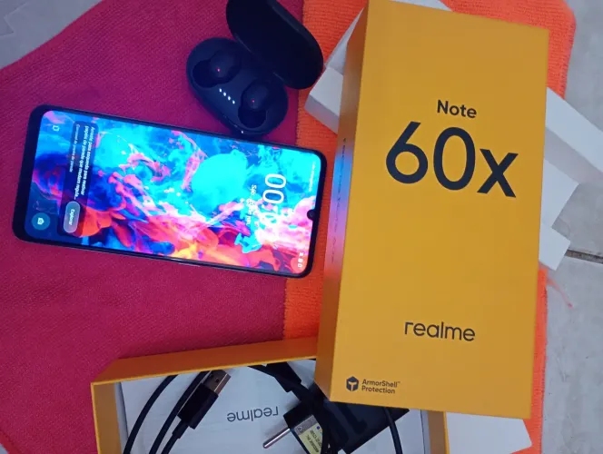 VENDO REALME NOTE 60X COMPLETO 64GB