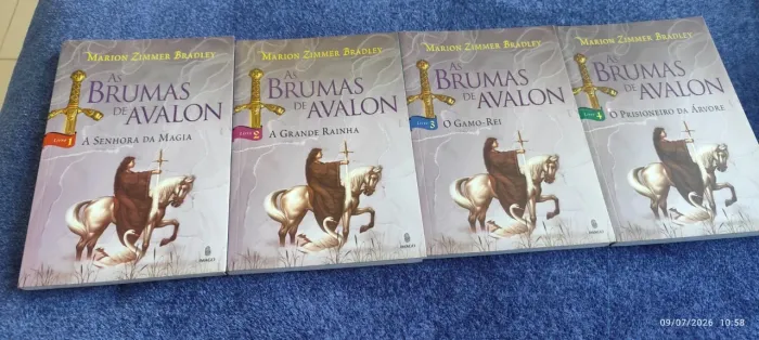 Coleção Completa As Brumas de Avalon - 4 Livros | Marion Zimmer Bradley