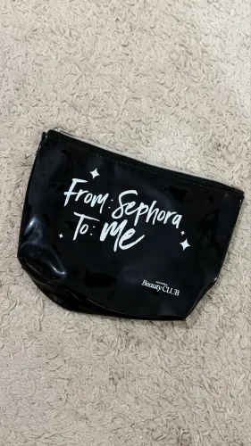 Necessaire Sephora preta 