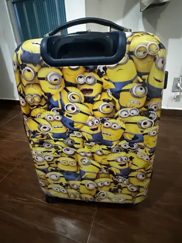 Mala de viagem infantil minions