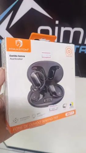 Fone de Ouvido Bluetooth In-ear H'maston RS77 Resistência Água Esportivo - Loja Coimbra